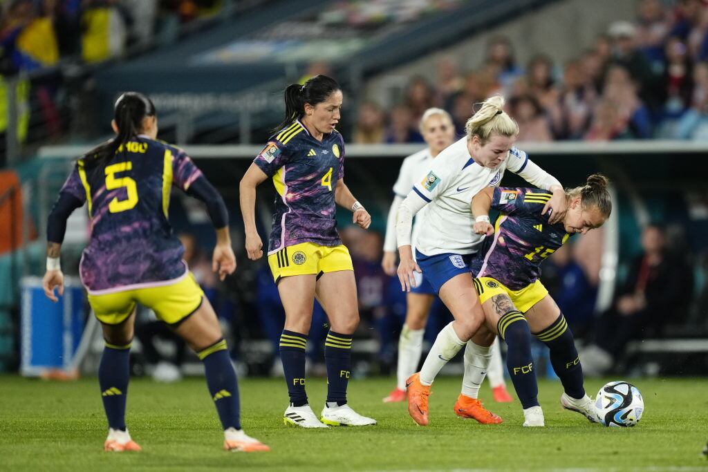 Inglaterra derrotó a Colombia en cuartos del Mundial Femenino