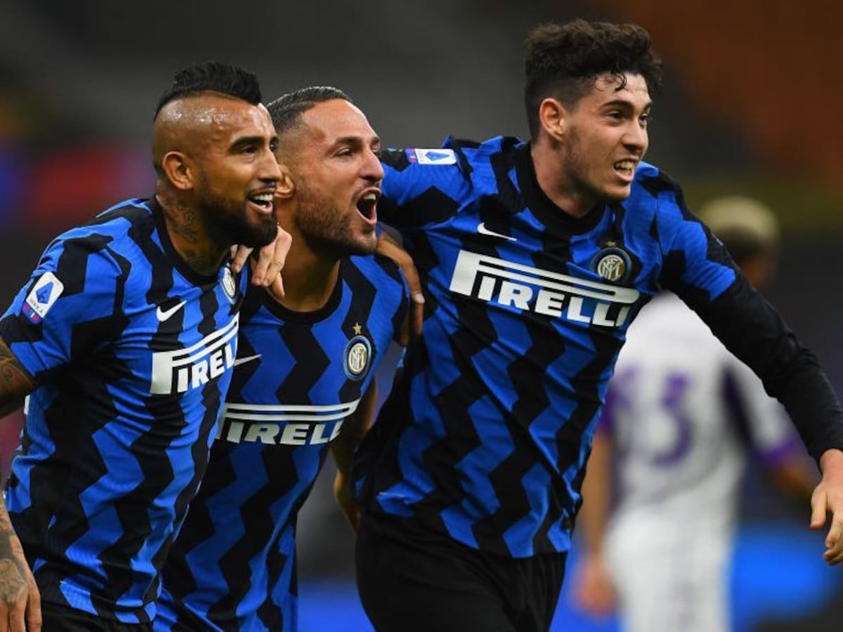 En el estreno de Vidal y con asistencia de Alexis, Inter derrotó en un electrizante partido a la Fiorentina
