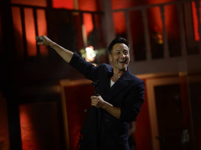 Luciano Pereyra se lució en el escenario del Patagual | Agencia Uno