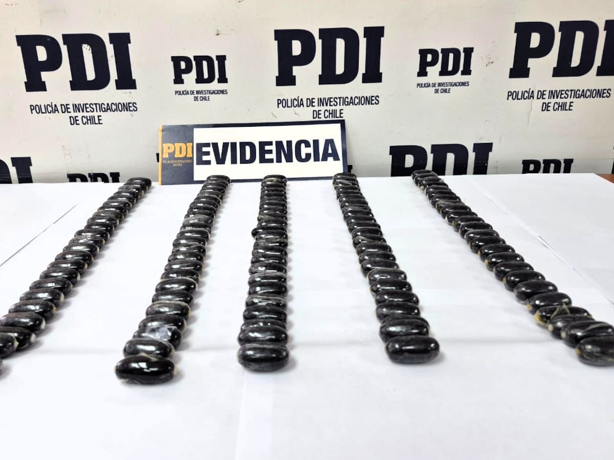 PDI detuvo a un sujeto con 118 ovoides con ketamina