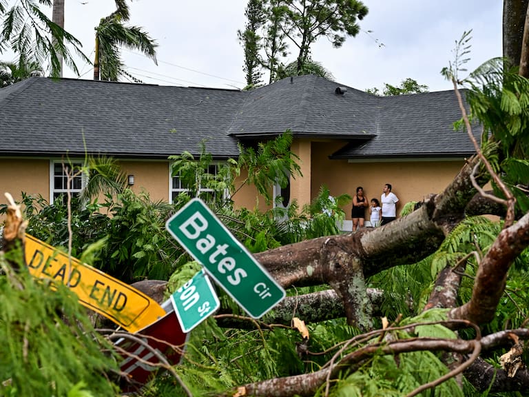 VIDEO: Las devastadoras imágenes que dejó el paso del HURACÁN MILTON en Florida, EEUU