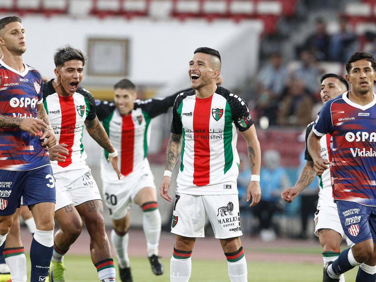 Palestino doblega a Unión de Santa Fe y obtiene su primera victoria en la Copa Sudamericana