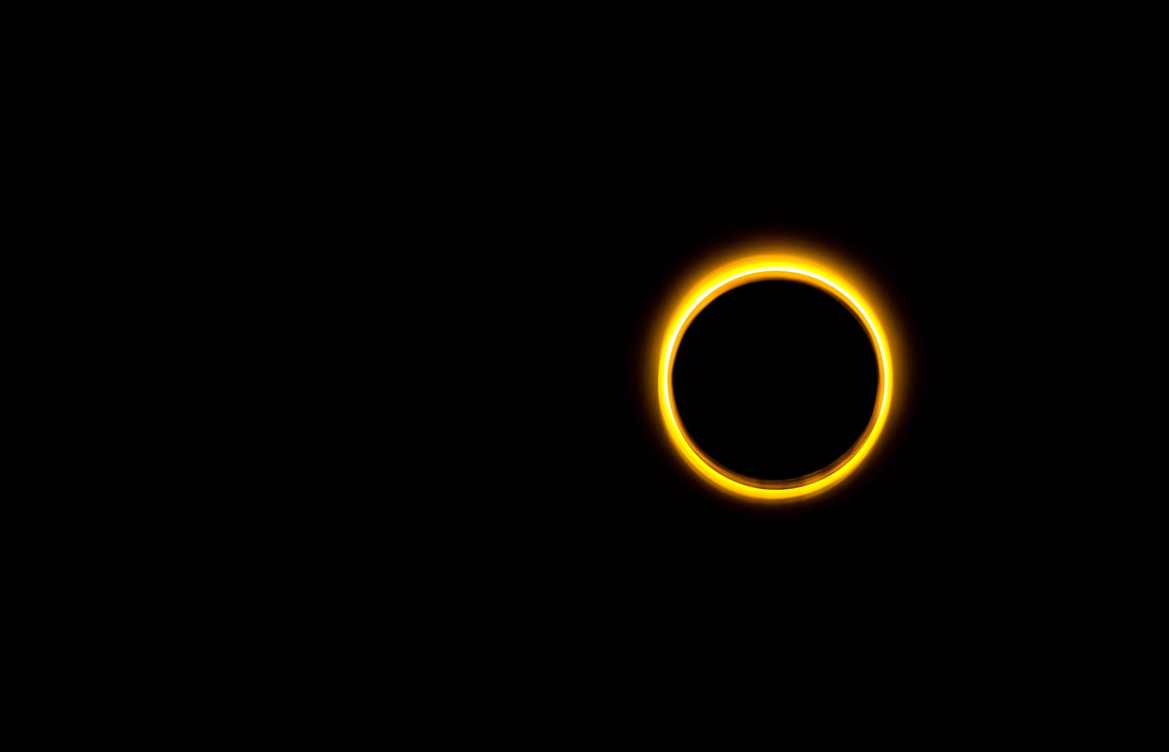 Eclipse solar anular - chile - febrero