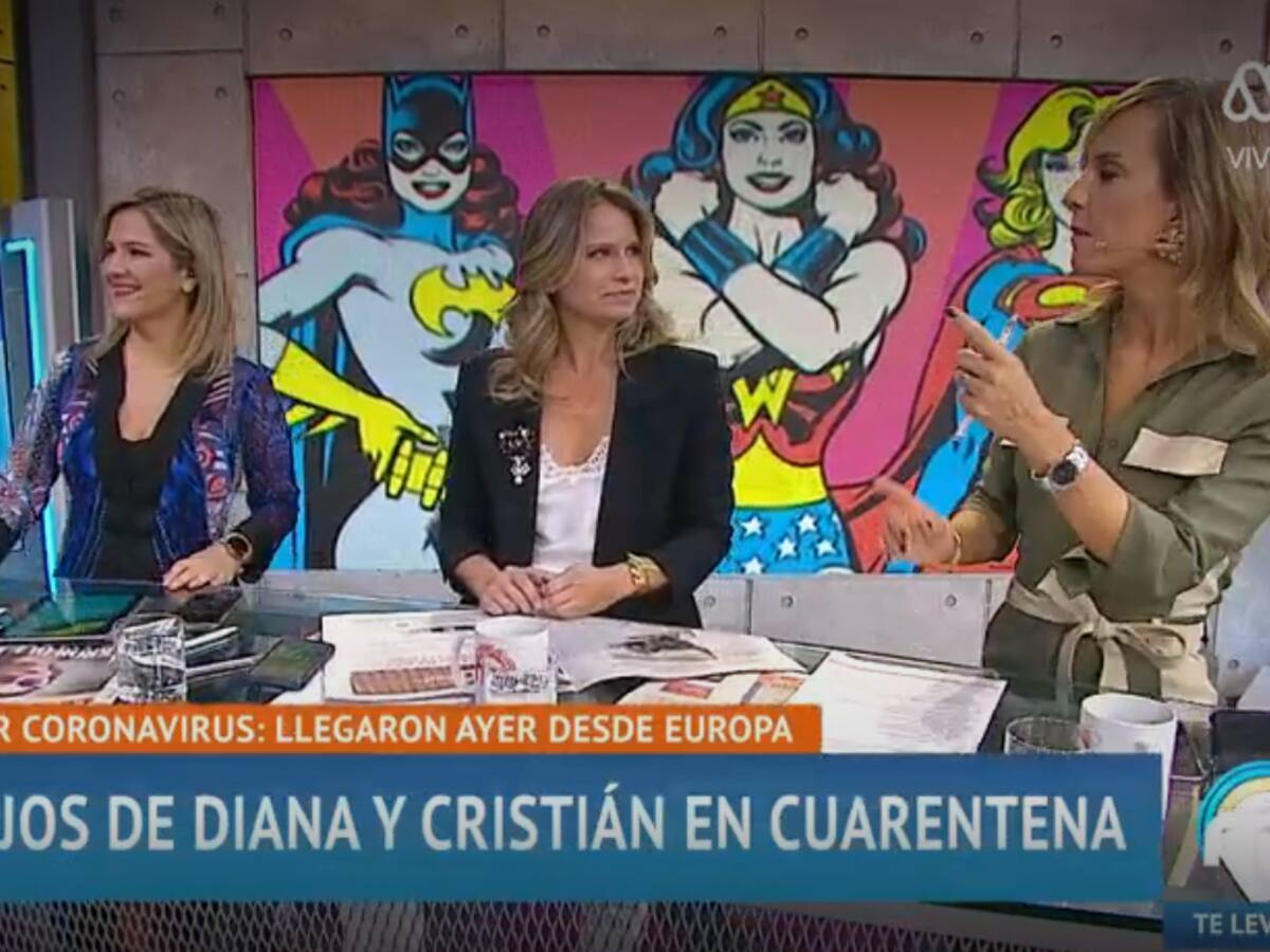 Diana Bolocco reveló que Cristián Sánchez y sus hijos están en cuarentena producto del coronavirus