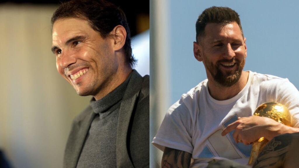 Rafael Nadal aplaude el triunfo de Lionel Messi en Qatar 2022 :"Que alguien tan grande culmine con un título que le faltaba me pareció justo"