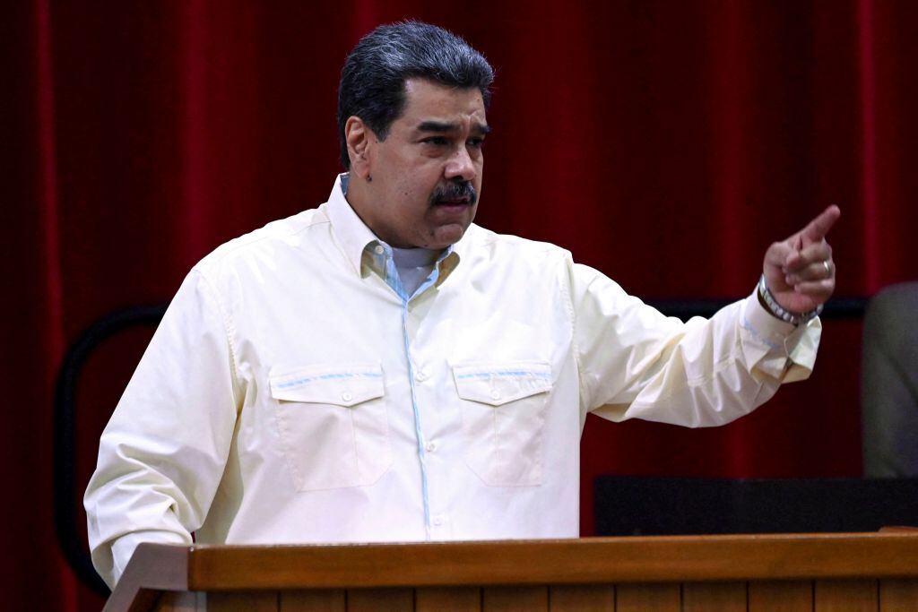 Presidente de Venezuela, Nicolás Maduro, en un evento en Cuba