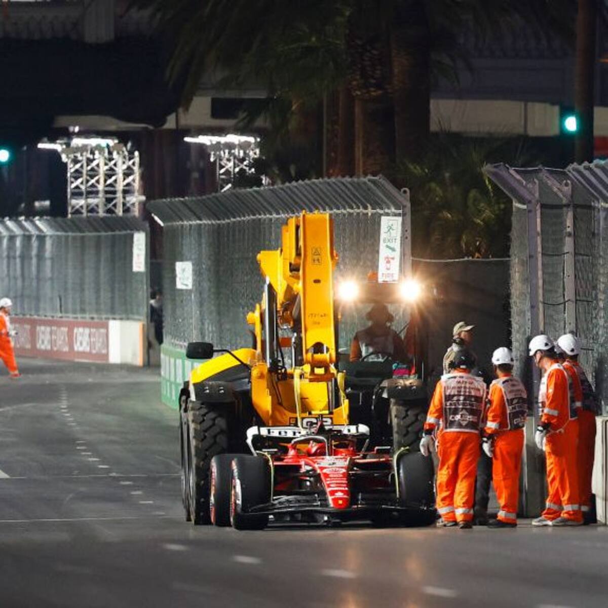 Por lo bajo, vergonzoso: Gran Premio de Las Vegas comenzó con un escándalo que afectó a Ferrari