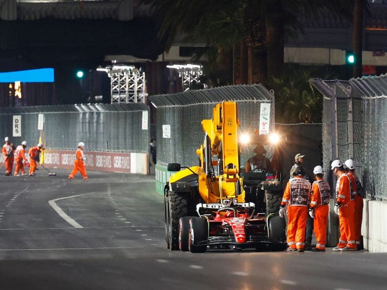 Por lo bajo, vergonzoso: Gran Premio de Las Vegas comenzó con un escándalo que afectó a Ferrari