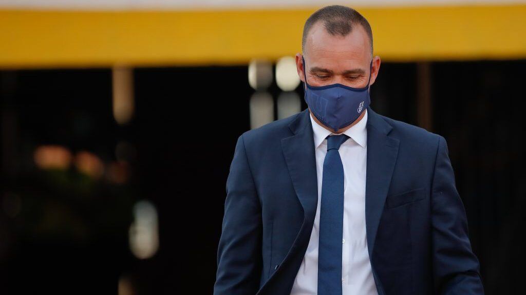 24 de Enero del 2021/SANTIAGOEl director Tecnico de Universidad de Chile Rafael Dudamel(c) ,durante el partido valido por la Vigésimo Tercera fecha del Campeonato Nacional AFP PlanVital 2020, entre Universidad de Chile vs Deportes Iquique, disputado en el Estadio Nacional.
FOTO:FRANCISCO LONGA/AGENCIAUNO