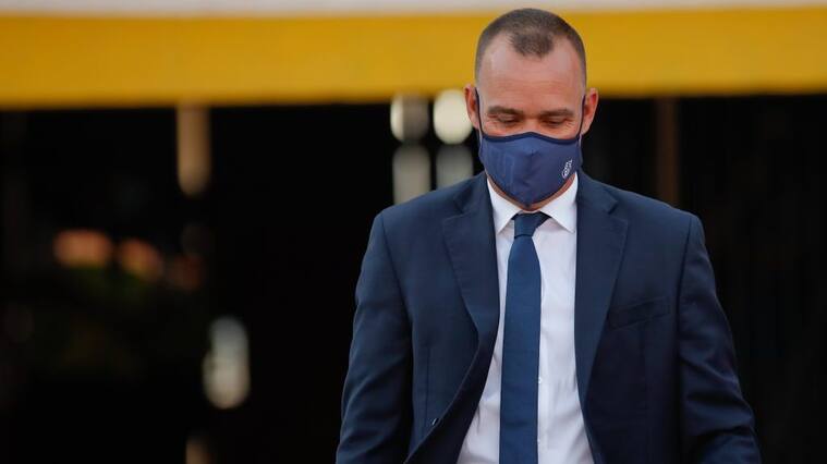 24 de Enero del 2021/SANTIAGOEl director Tecnico de Universidad de Chile Rafael Dudamel(c) ,durante el partido valido por la Vigésimo Tercera fecha del Campeonato Nacional AFP PlanVital 2020, entre Universidad de Chile vs Deportes Iquique, disputado en el Estadio Nacional.
FOTO:FRANCISCO LONGA/AGENCIAUNO