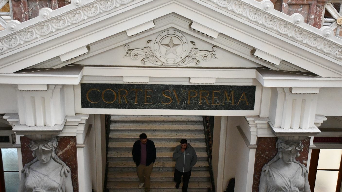29 de Mayo del 2023 / SANTIAGOCorte Suprema.  
Corte Suprema realizó su pleno ordinario de los Lunes, en el que se analizaron los informes solicitados en el marco de diferentes iniciativas legales sobre isapres. 
VICTOR HUENANTE  / AGENCIA UNO