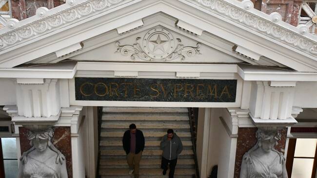 29 de Mayo del 2023 / SANTIAGOCorte Suprema.
Corte Suprema realizó su pleno ordinario de los Lunes, en el que se analizaron los informes solicitados en el marco de diferentes iniciativas legales sobre isapres.
VICTOR HUENANTE / AGENCIA UNO