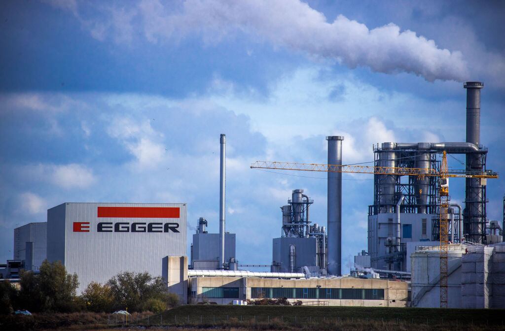 La emisión del CO2 en la ciudad alemana de Wismar