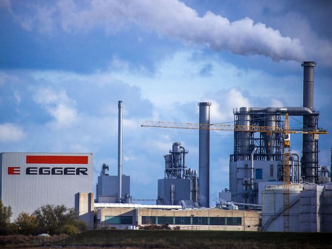 La emisión del CO2 en la ciudad alemana de Wismar
