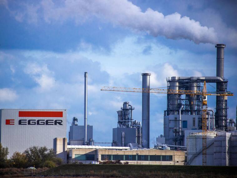 La emisión del CO2 en la ciudad alemana de Wismar