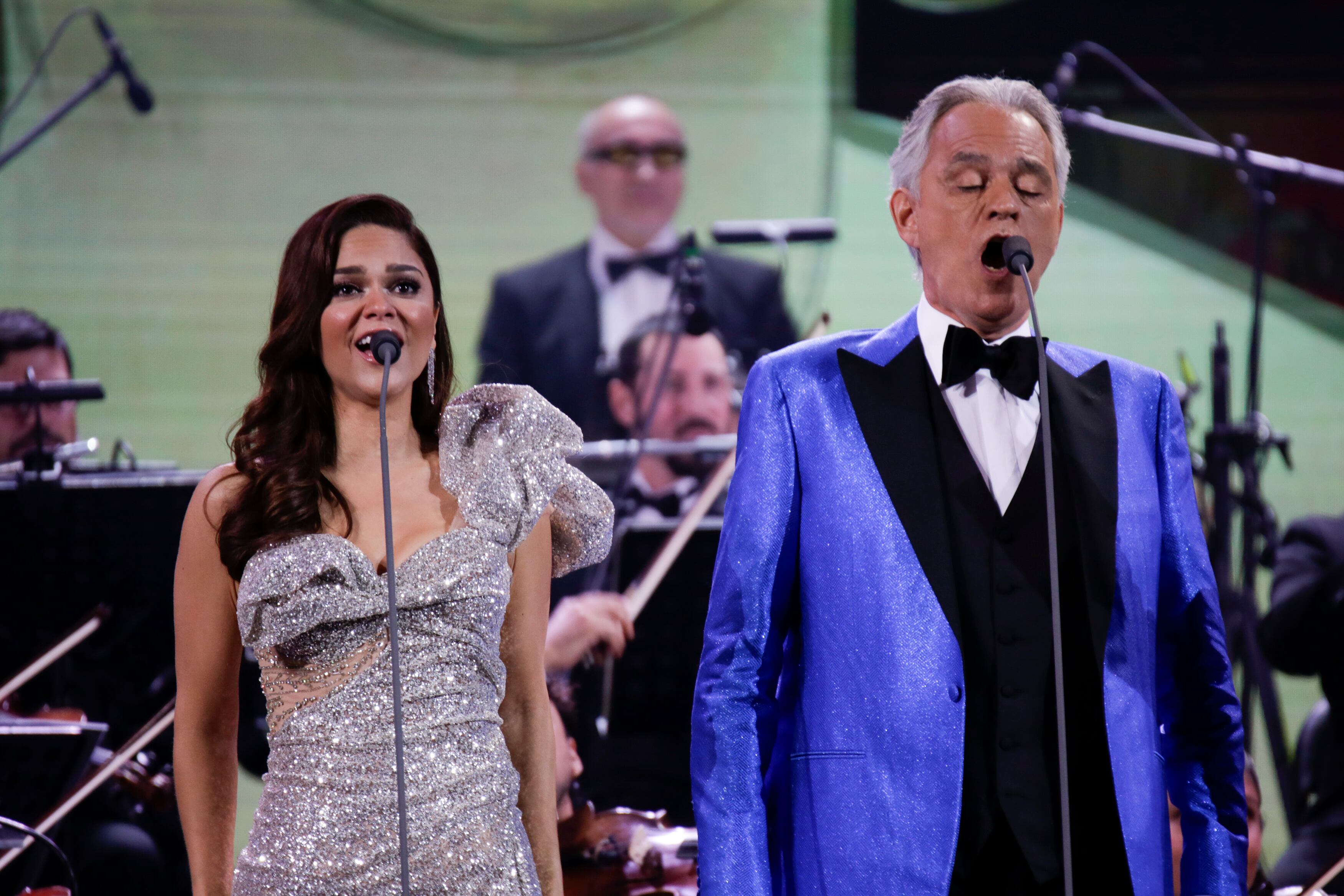26 DE FEBRERO DE 2024 / VIÑA DEL MAR
Andrea Bocelli, durante la segunda noche del LXIII Festival Internacional de la Canción de Viña del Mar desde la Quinta Vergara
FOTO: FRANCISCO VICENCIO /AGENCIAUNO