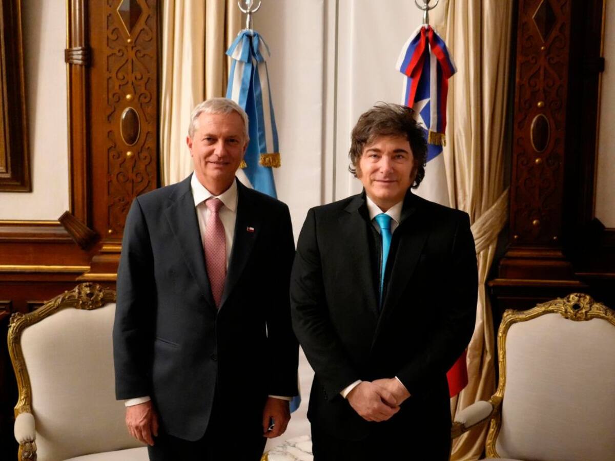Así fue el encuentro entre el Presidente Kast y Javier Milei en la Casa Rosada