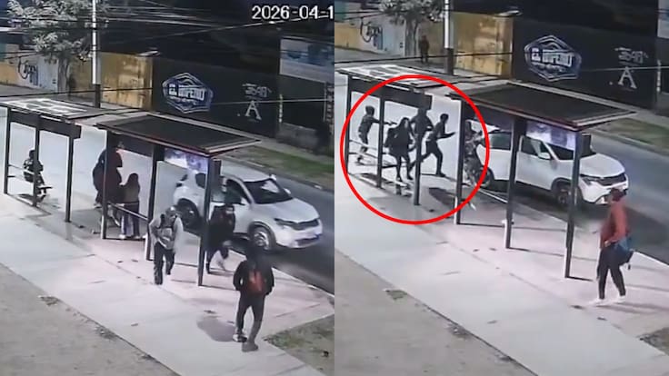 Violento asalto en paradero de Puente Alto: banda atacó en “modo jauría” a personas que esperaban locomoción