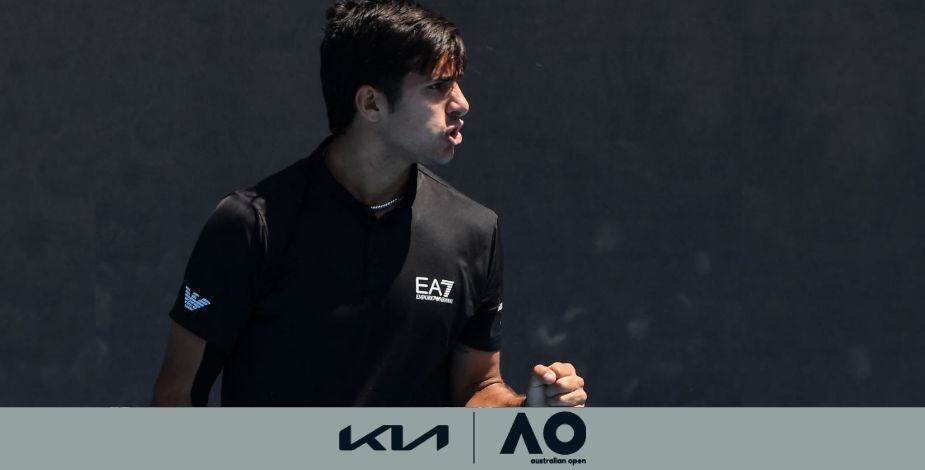 Cristian Garín sufrió para vencer a Facundo Bagnis y avanzó a la segunda ronda del Abierto de Australia