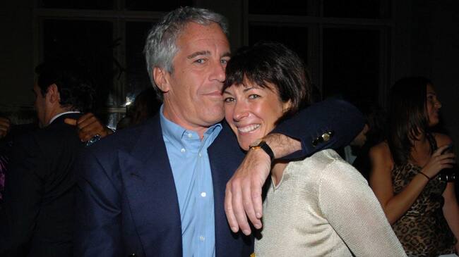 Jeffrey Epstein y Ghislaine Maxwell