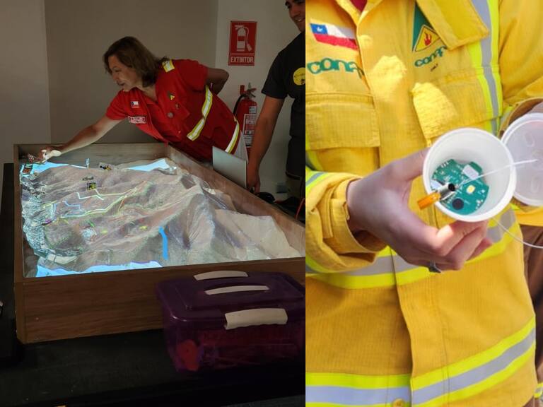 Este es el nuevo dispositivo de CONAF que pronostica cómo y dónde se propagará el fuego