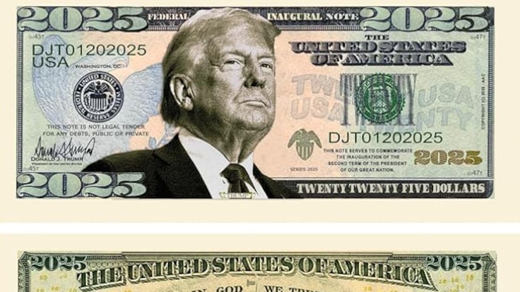 Inédito en Estados Unidos: billetes de dólar llevarán la firma de Donald Trump