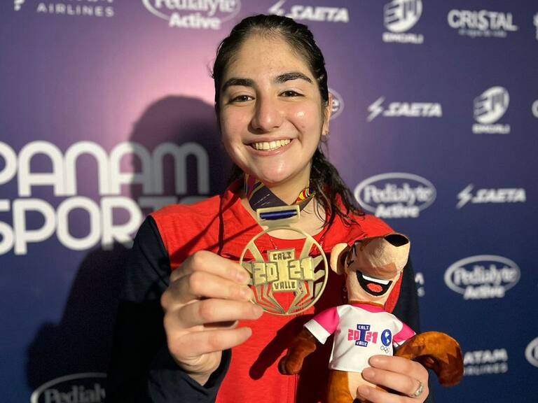 Katina Proestakis, sexto oro de Chile en los Panamericanos Junior: "Hace rato no me concentraba tanto"