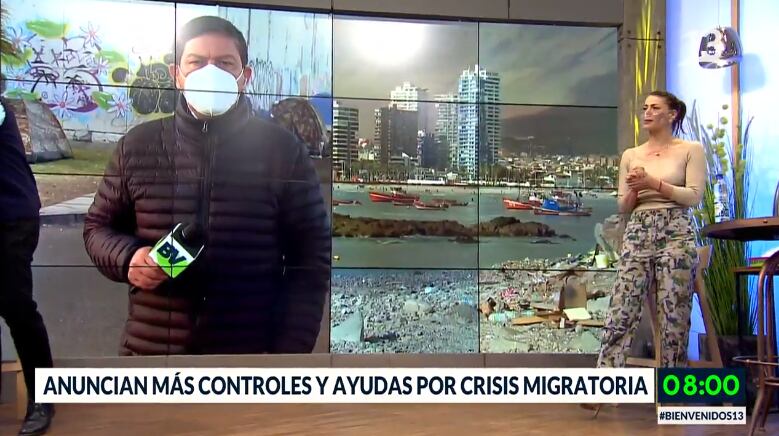 No fue reemplazada: Tonka Tomicic fue a Bienvenidos en medio de líos legales