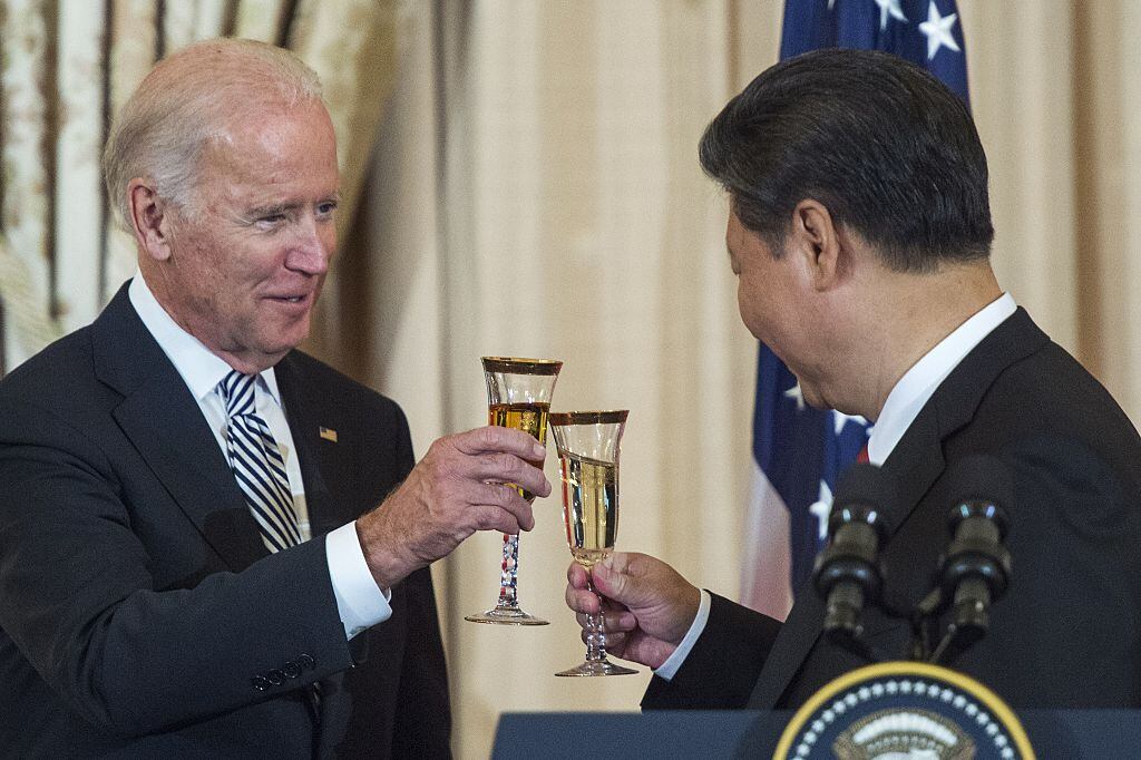 La cita de Joe Biden y Xi Jinping en Washington durante 2015