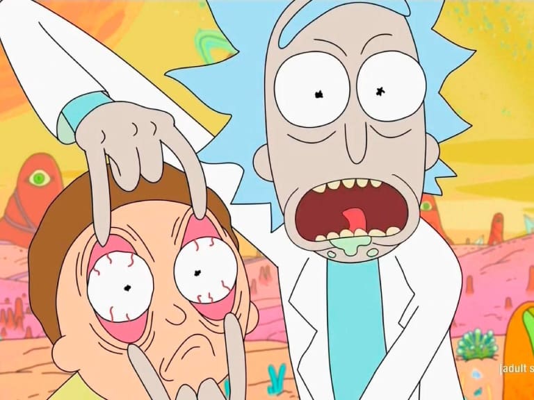 «Somos el mejor país de Chile»: «Rick and Morty» mostró la bandera chilena y dos edificios históricos de Santiago