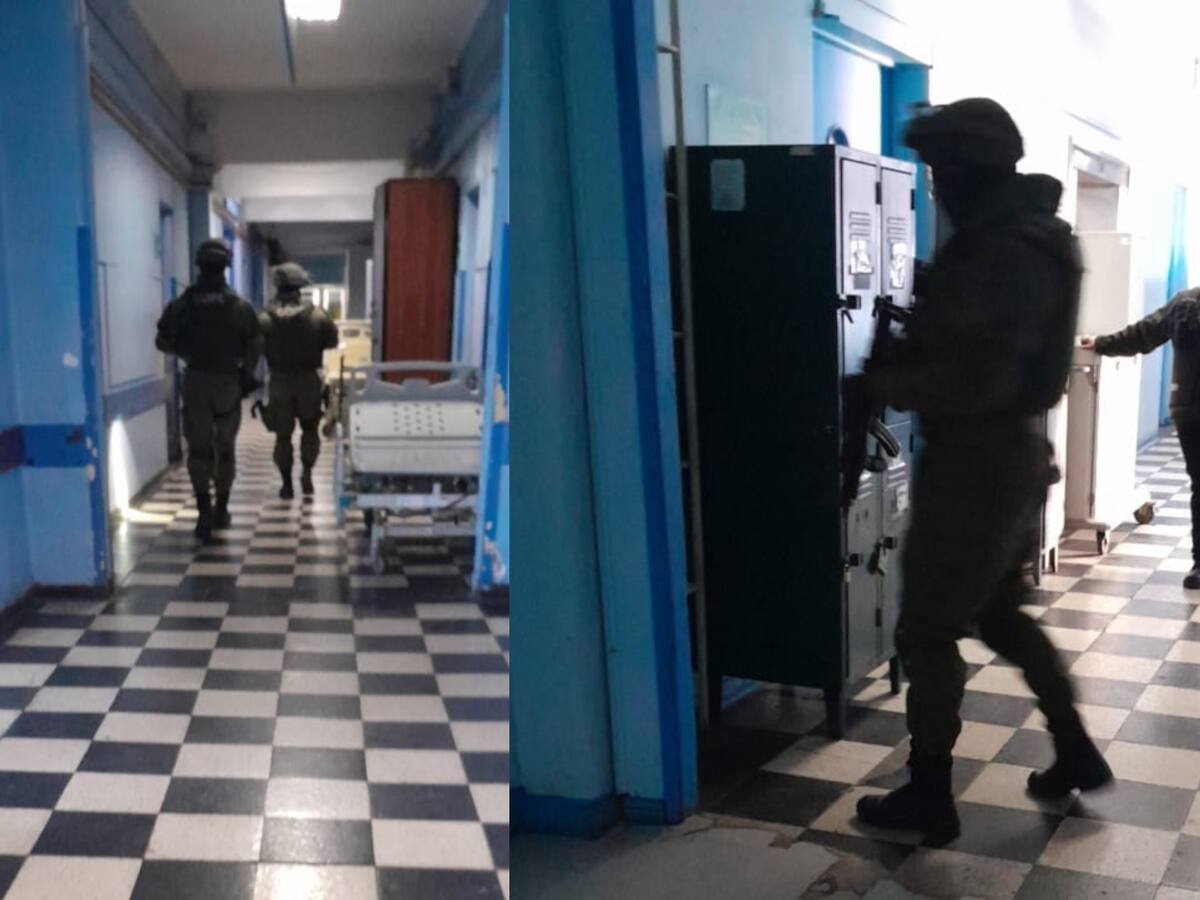 Para atacar a detenido: qué se sabe del ingreso de delincuentes al Hospital Sótero del Río y que motivó un amplio operativo del GOPE