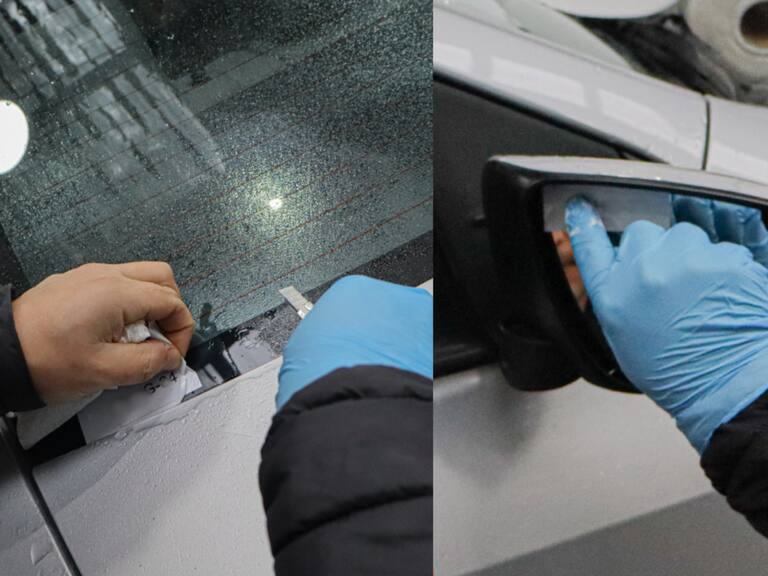 Grabado de patentes en vidrios y espejos: esta es la fecha límite para añadir el tallado a los vehículos en Chile