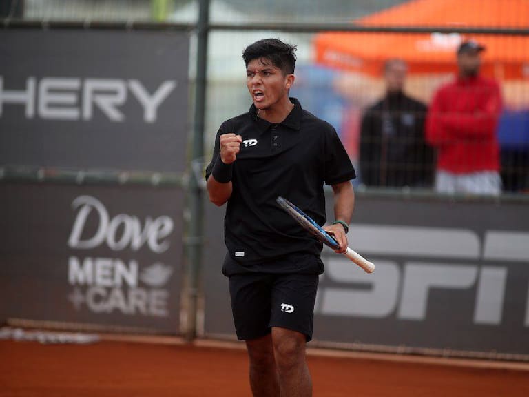 Matías Soto debutó con éxito en las clasificaciones del Challenger de Medellín