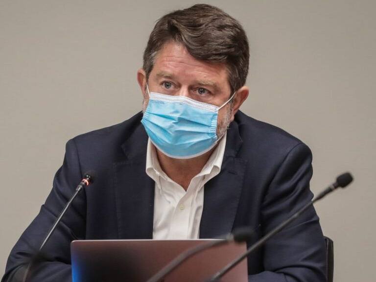 30 de agosto del 2021/SANTIAGOEl Gobernador de la Región Metropolitana, Claudio Orrego, convoca al primer Consejo Asesor de Medioambiente, el que integrarán representantes de diferentes sectores de la sociedad comprometidos con la preservación del planeta, entre ellos Nathalie Joignant, ex candidata a gobernadora regional.
FOTO: SEBASTIAN BELTRAN GAETE/AGENCIAUNO