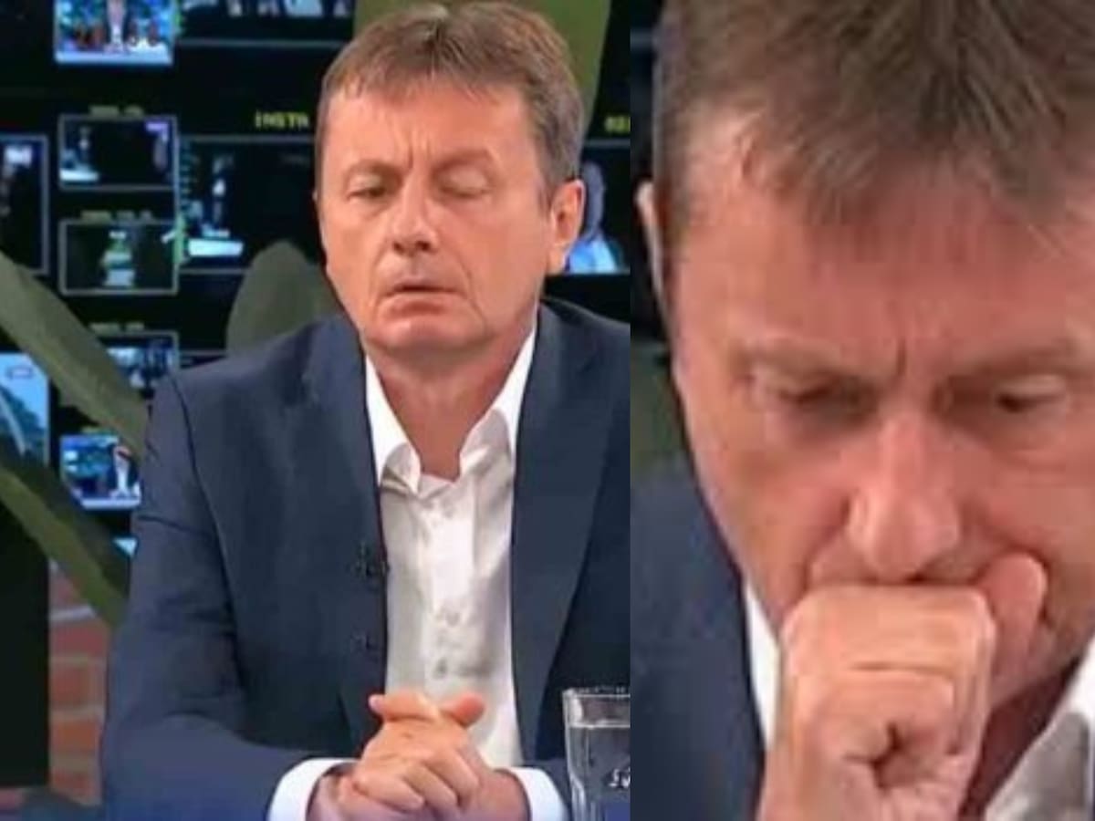 Dramático momento en vivo: ministro serbio sufre un ACV en plena entrevista y es hospitalizado de urgencia