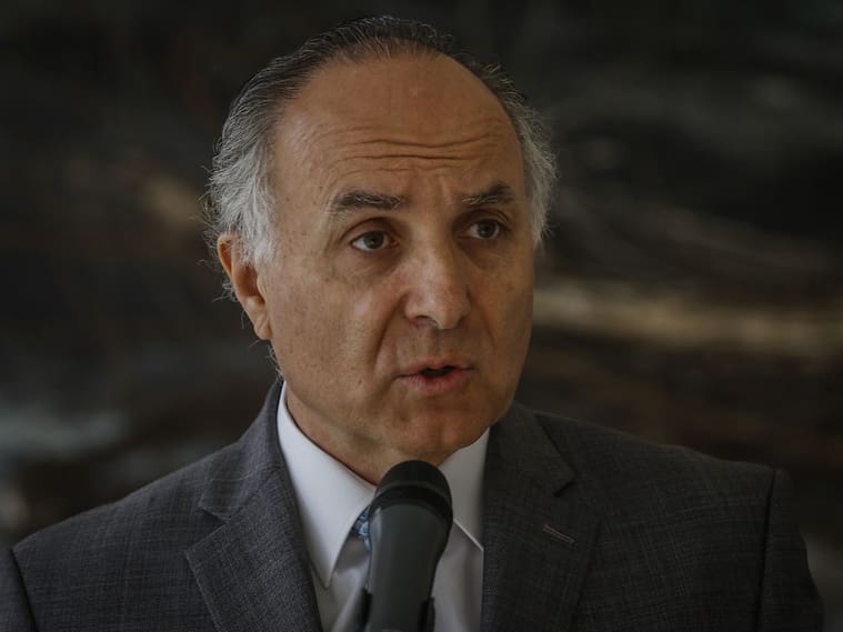 El canciller Teodoro Ribera