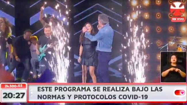 Banda de rock de periodistas Teletón 2021