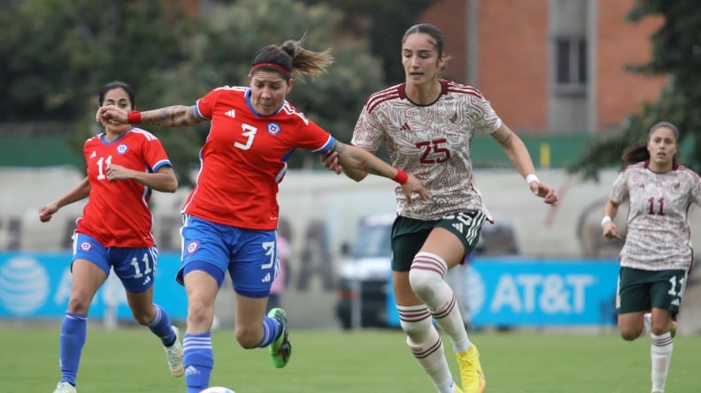 La Roja Femenina iguala ante México y cierra la fecha FIFA de octubre sin triunfos