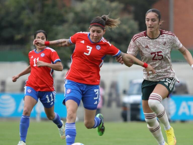 La Roja Femenina iguala ante México y cierra la fecha FIFA de octubre sin triunfos