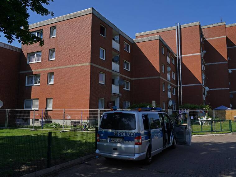 La policía custodia la cuarentena en Alemania