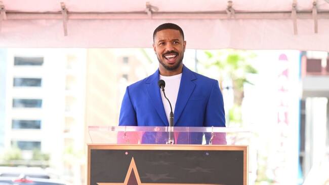 Michael B Jordan - estrella paseo de la fama Hollywood