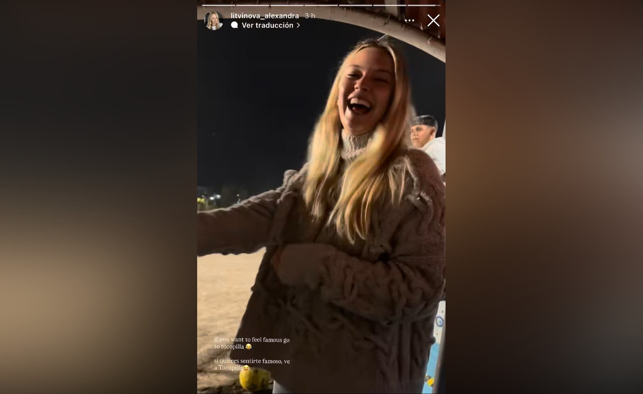 Alexandra Litvinova, polola de Alexis Sánchez