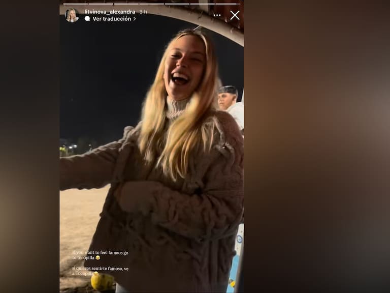 Alexandra Litvinova, polola de Alexis Sánchez