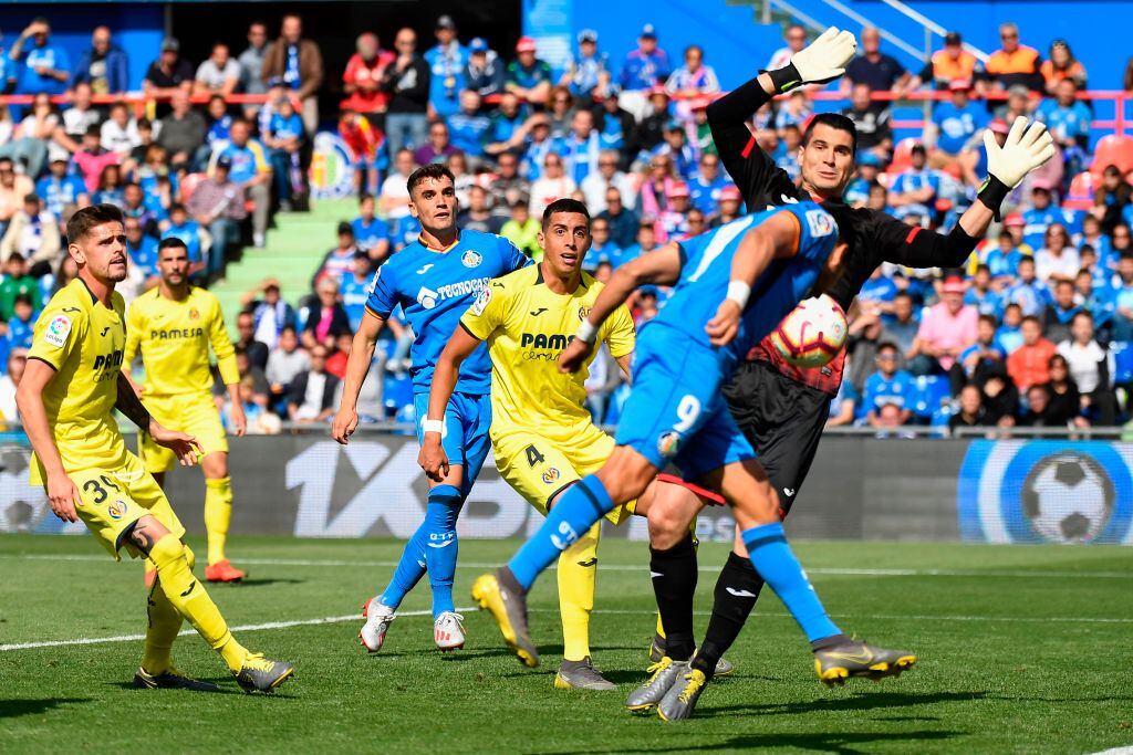 El juego Getafe-Villarreal en mayo de 2019
