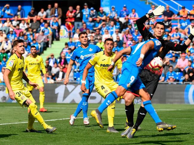 El juego Getafe-Villarreal en mayo de 2019