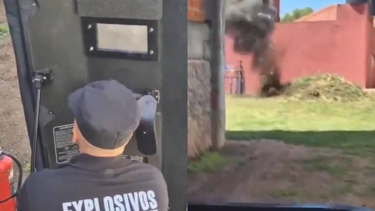 Detonaron una granada antes de un partido: así fue el tenso momento que se vivió en la Primera B de Argentina