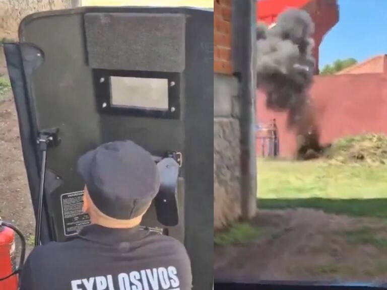 Detonaron una granada antes de un partido: así fue el tenso momento que se vivió en la Primera B de Argentina