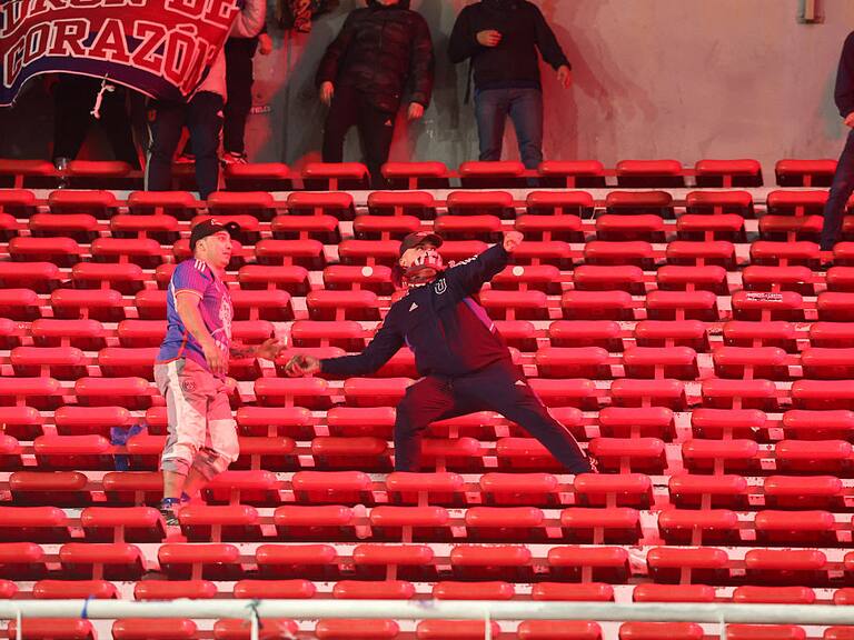 La delincuencia chilena se tomó el estadio de Independiente