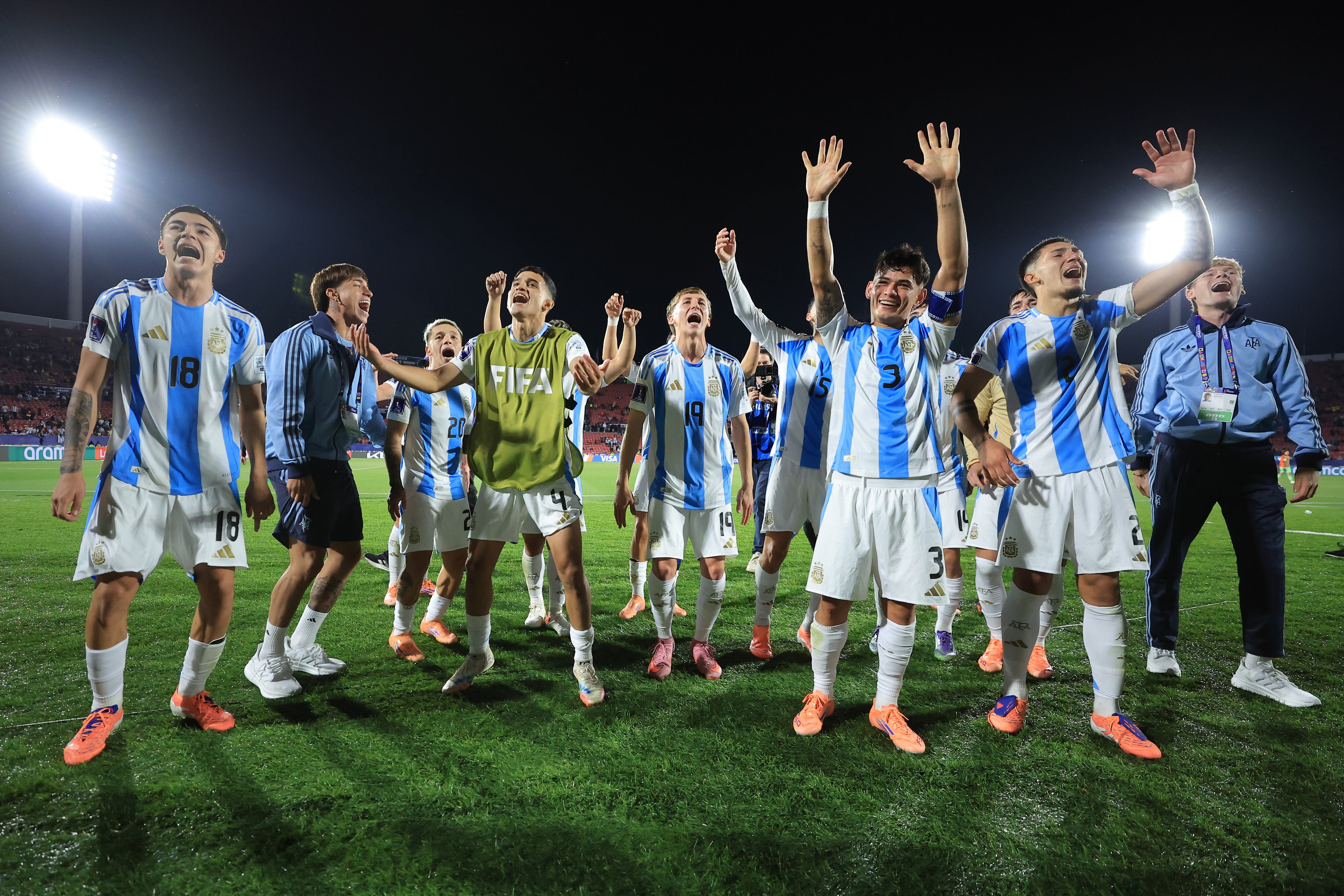 Argentina v Colombia: Semi-finals - FIFA U-20 World Cup Chile 2025