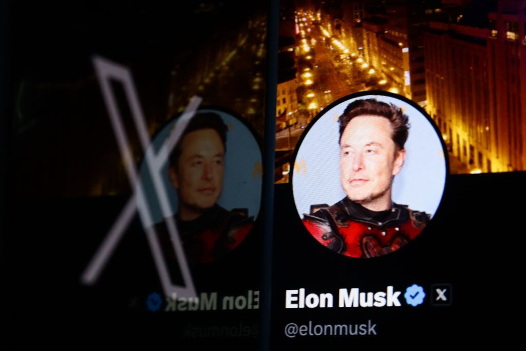Imagen de la cuenta del multimillonario Elon Musk en la red social X.